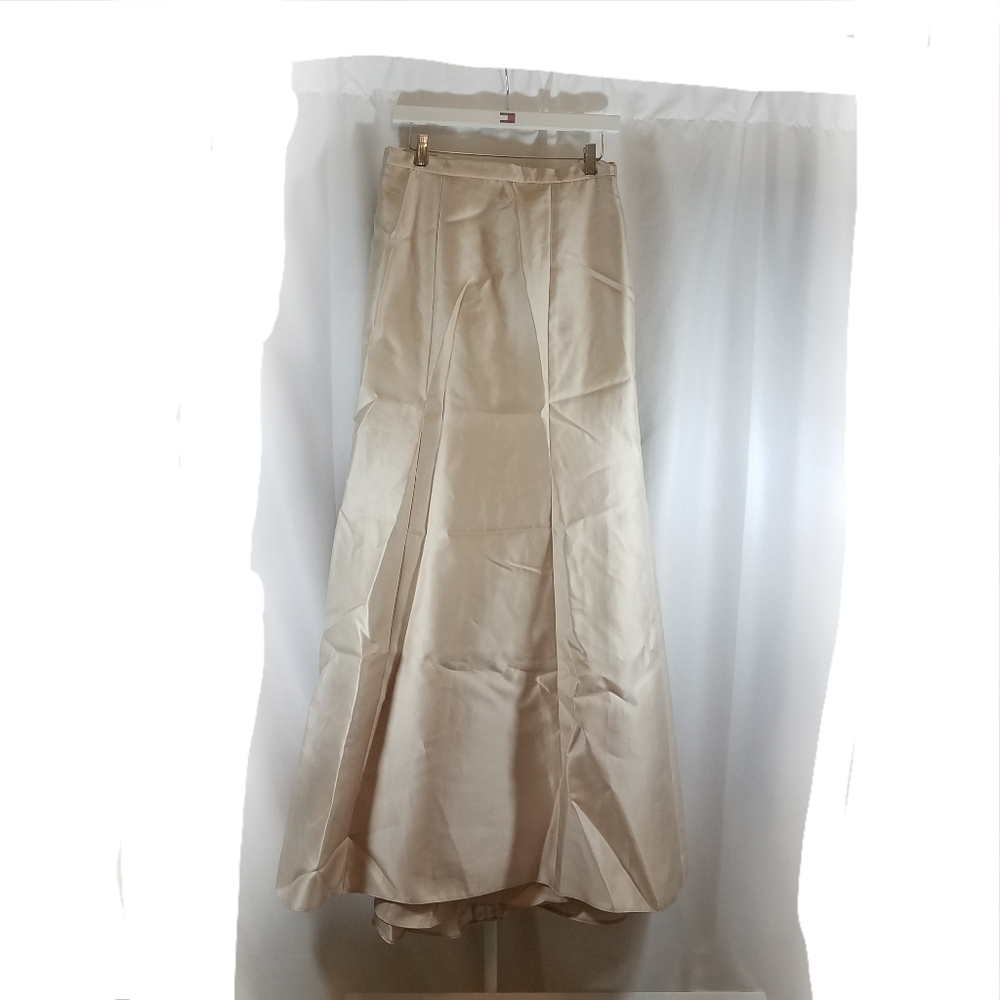 Dessy Collections Sateen Twill Maxi 10 Nwot